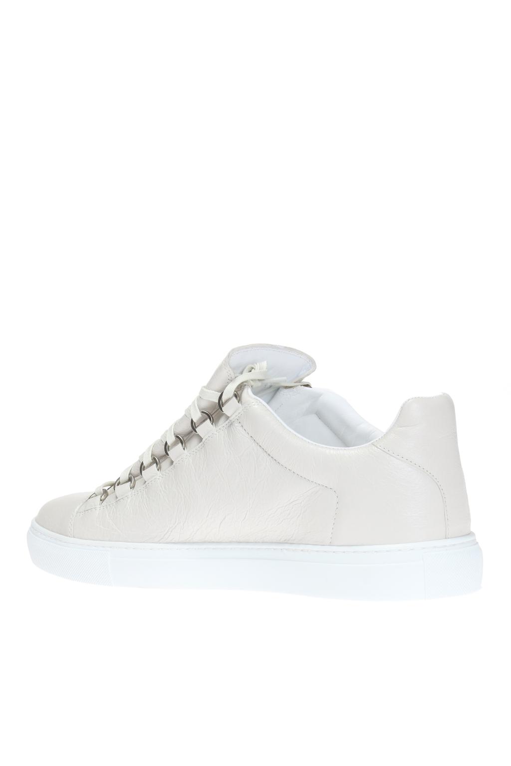 balenciaga lace up grey